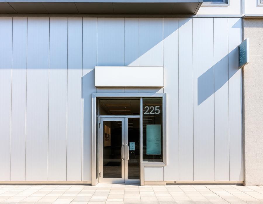 ACP signage and panel cladding on a commercial shopfront